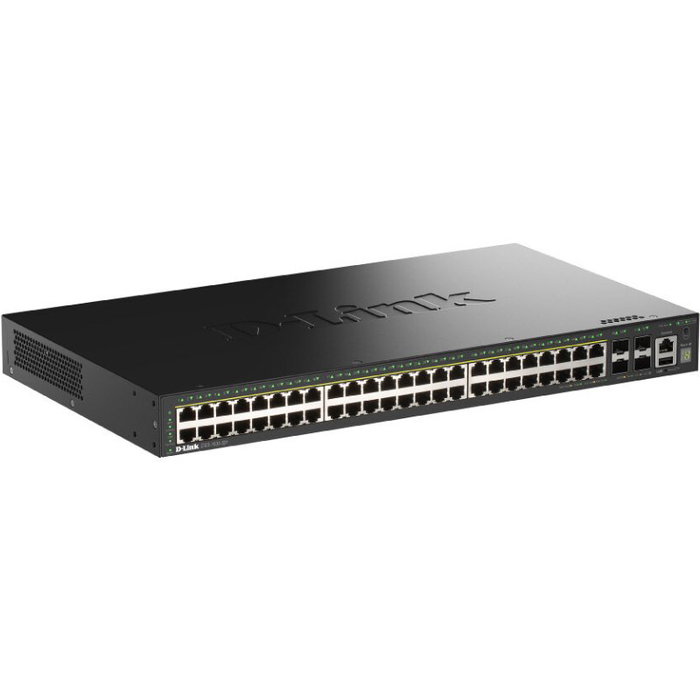 D-Link DGS-1530-52P/E Switch Smart Managed 52 Puertos PoE+ 4x10G SFP+